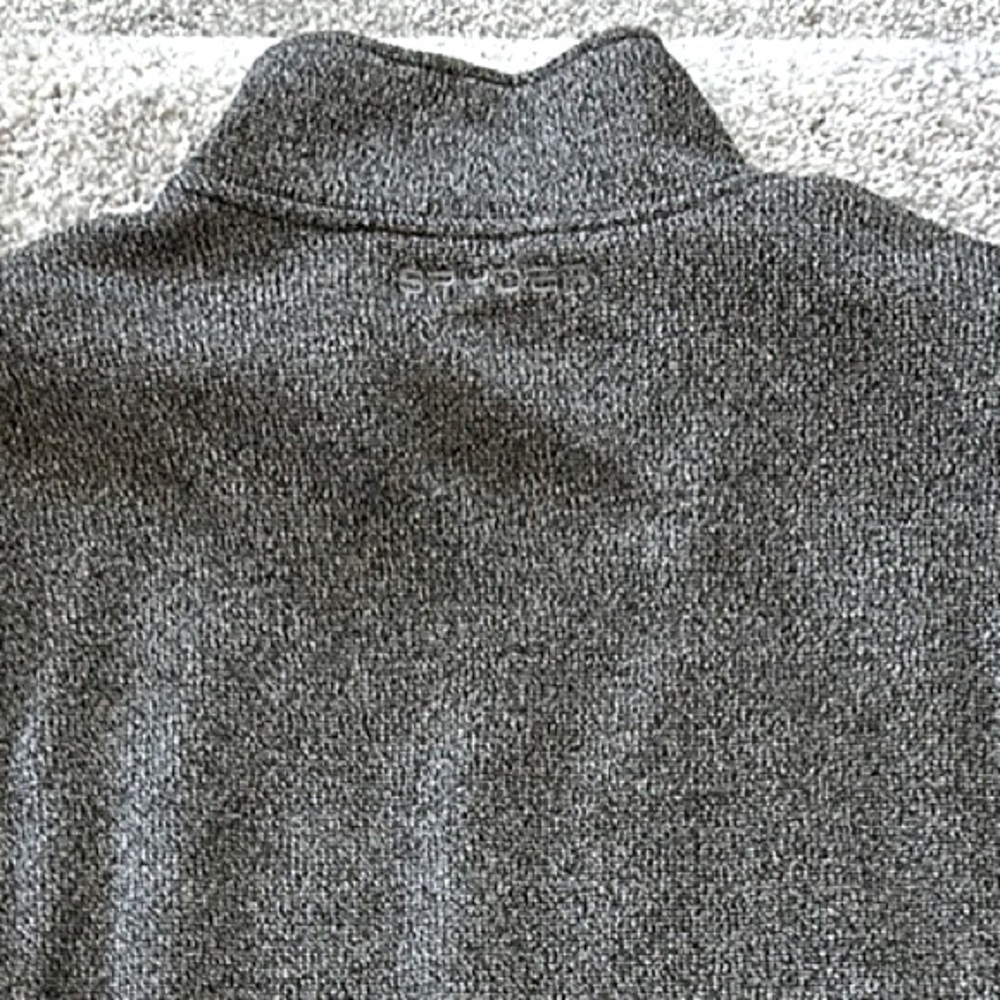 Spyder Mixed Media Zip Front Jacket - Picture 8 of 8